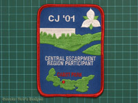 Click to enlarge CJ'01 Central Escarpment Region